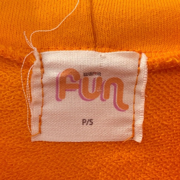 Penfield Warm Fun Fun in the Sun Boyfriend Sweatshirt in Orange - Picture 8 of 10
